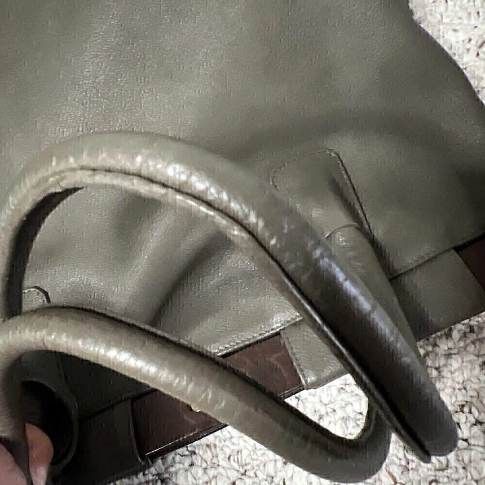 FURLA  fine pebble Leather tote Shoulder bag - Picture 9 of 16